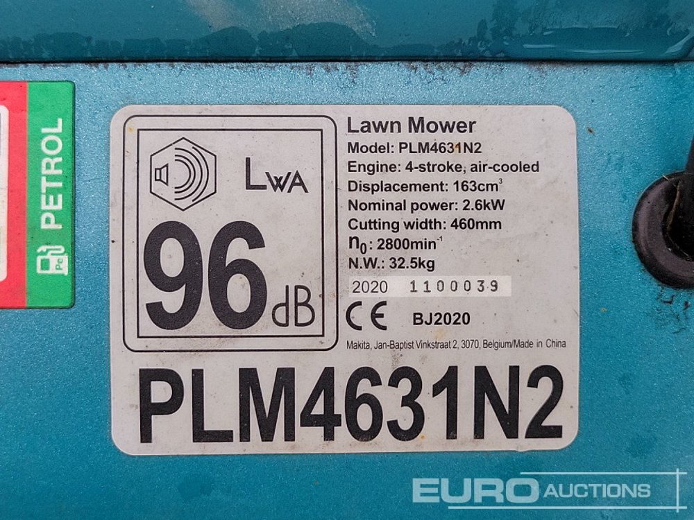 Stavební zařízení Makita PLM4631N2: obrázek 19
