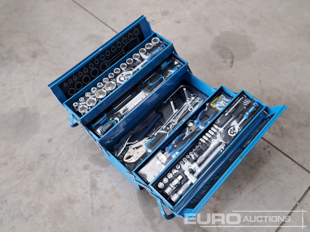 Manarola 85pc, 3 Tier Folding Toolbox, 1/2" Socket Set, Screwdrivers - Vybavení garáže/ Dílny: obrázek 3 Manarola 85pc, 3 Tier Folding Toolbox, 1/2" Socket Set, Screwdrivers - Vybavení garáže/ Dílny: obrázek 3