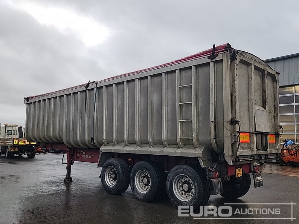 Montacon Tri Axle Bulk Tipping Trailer, Roll Over Cover - Sklápěcí návěs: obrázek 2 Montacon Tri Axle Bulk Tipping Trailer, Roll Over Cover - Sklápěcí návěs: obrázek 2