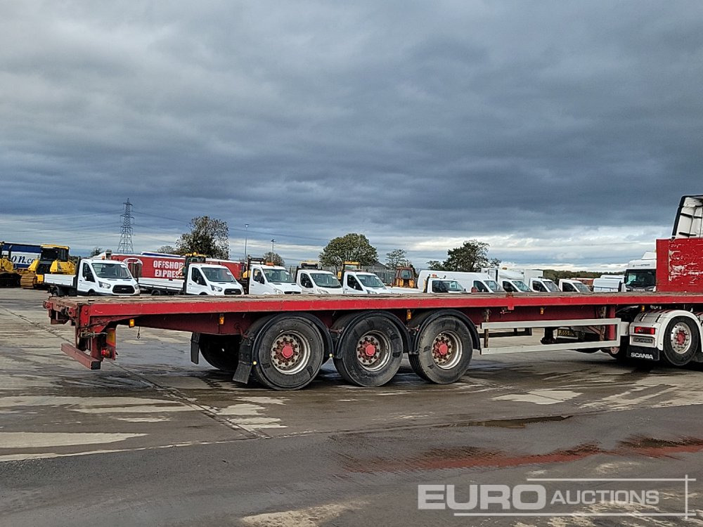 Montracon Tri Axle Flat Bed Trailer - Návěs valník/ Plato: obrázek 5 Montracon Tri Axle Flat Bed Trailer - Návěs valník/ Plato: obrázek 5