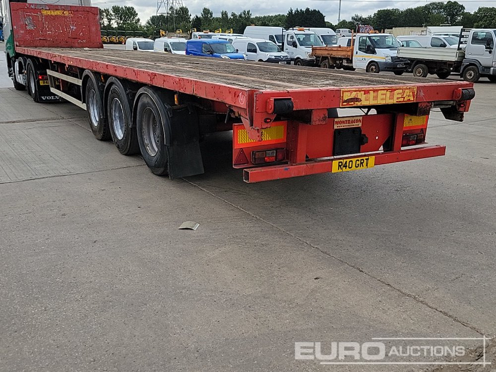 Montracon Tri Axle Flatbed Trailer - Návěs valník/ Plato: obrázek 3 Montracon Tri Axle Flatbed Trailer - Návěs valník/ Plato: obrázek 3