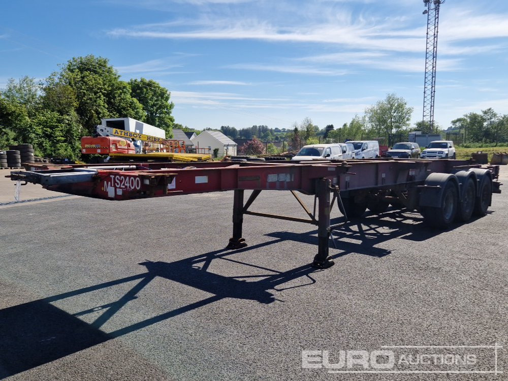 Montracon Tri-Axle Skelly Trailer - Kontejnerovy návěs/ Výměnná nástavba: obrázek 1 Montracon Tri-Axle Skelly Trailer - Kontejnerovy návěs/ Výměnná nástavba: obrázek 1