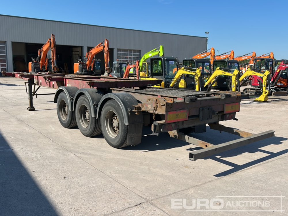 Montracon Tri-Axle Skelly Trailer - Kontejnerovy návěs/ Výměnná nástavba: obrázek 3 Montracon Tri-Axle Skelly Trailer - Kontejnerovy návěs/ Výměnná nástavba: obrázek 3