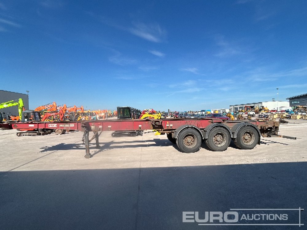 Montracon Tri-Axle Skelly Trailer - Kontejnerovy návěs/ Výměnná nástavba: obrázek 2 Montracon Tri-Axle Skelly Trailer - Kontejnerovy návěs/ Výměnná nástavba: obrázek 2