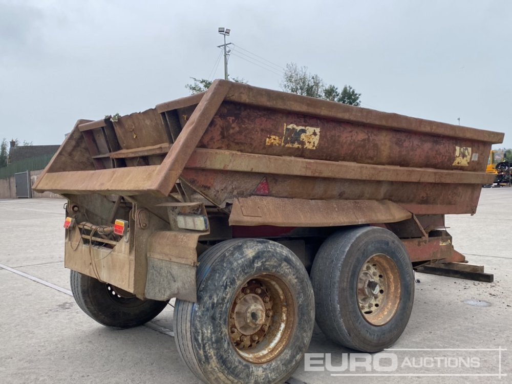 NC 14 Ton Twin Axle Dump Trailer, Sprung Drawbar, Tail Door - Zemědělský přívěs: obrázek 5 NC 14 Ton Twin Axle Dump Trailer, Sprung Drawbar, Tail Door - Zemědělský přívěs: obrázek 5