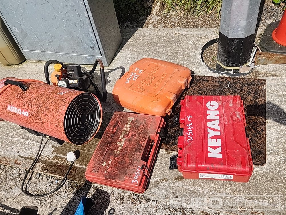 Paslode Nail Gun, Gas Heater, Hilti Nailer, Keyang Breaker, Tanaka Petrol Drive Unit (5 of) - Stavební zařízení: obrázek 4 Paslode Nail Gun, Gas Heater, Hilti Nailer, Keyang Breaker, Tanaka Petrol Drive Unit (5 of) - Stavební zařízení: obrázek 4