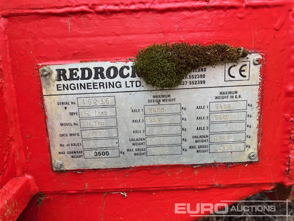 Redrock 16 Ton - Zemědělský přívěs: obrázek 2 Redrock 16 Ton - Zemědělský přívěs: obrázek 2