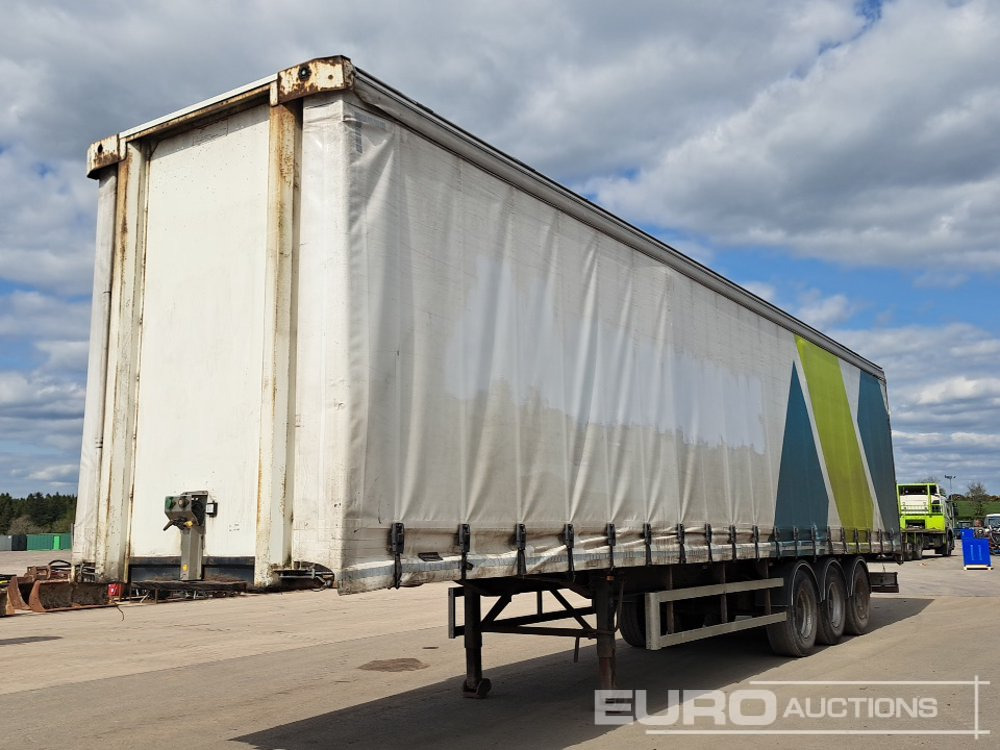 SDC 45' Tri Axle Curtainsider Trailer, BPW Axles, - Plachtový návěs: obrázek 1 SDC 45' Tri Axle Curtainsider Trailer, BPW Axles, - Plachtový návěs: obrázek 1