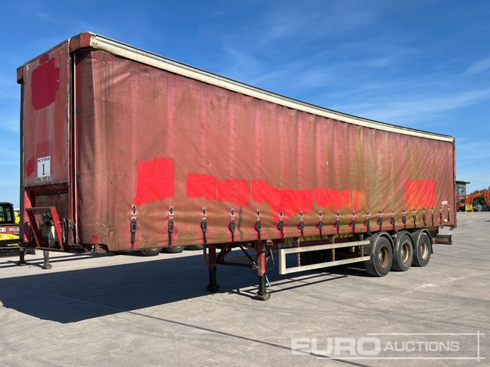 SDC 45' Tri Axle Curtainsider Trailer - Plachtový návěs: obrázek 1 SDC 45' Tri Axle Curtainsider Trailer - Plachtový návěs: obrázek 1