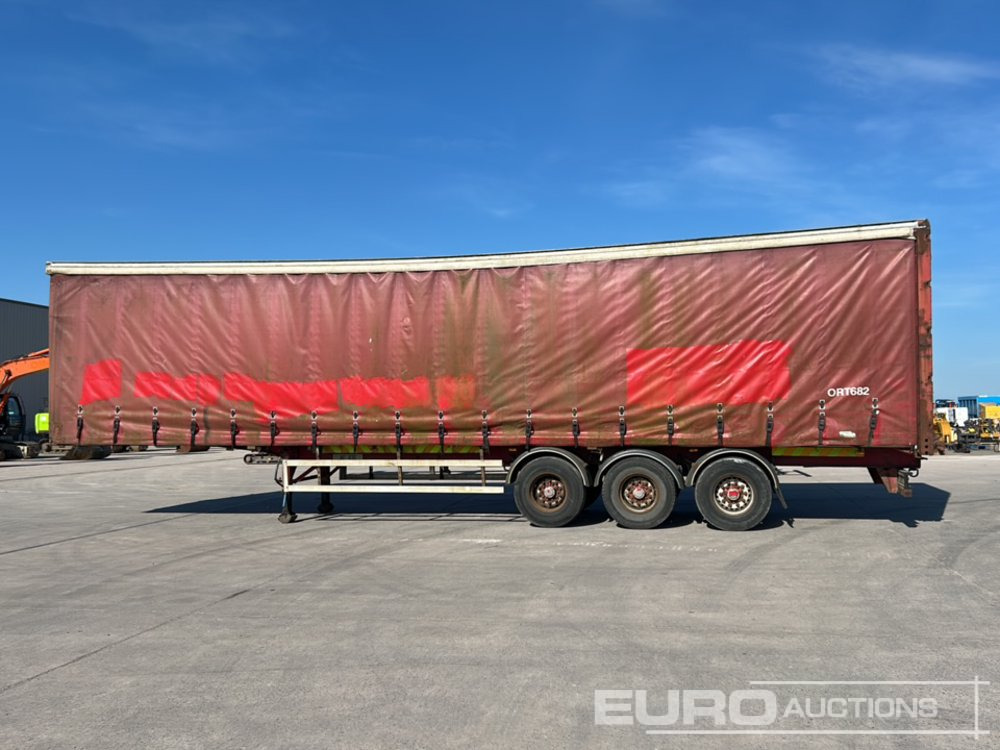 SDC 45' Tri Axle Curtainsider Trailer - Plachtový návěs: obrázek 2 SDC 45' Tri Axle Curtainsider Trailer - Plachtový návěs: obrázek 2