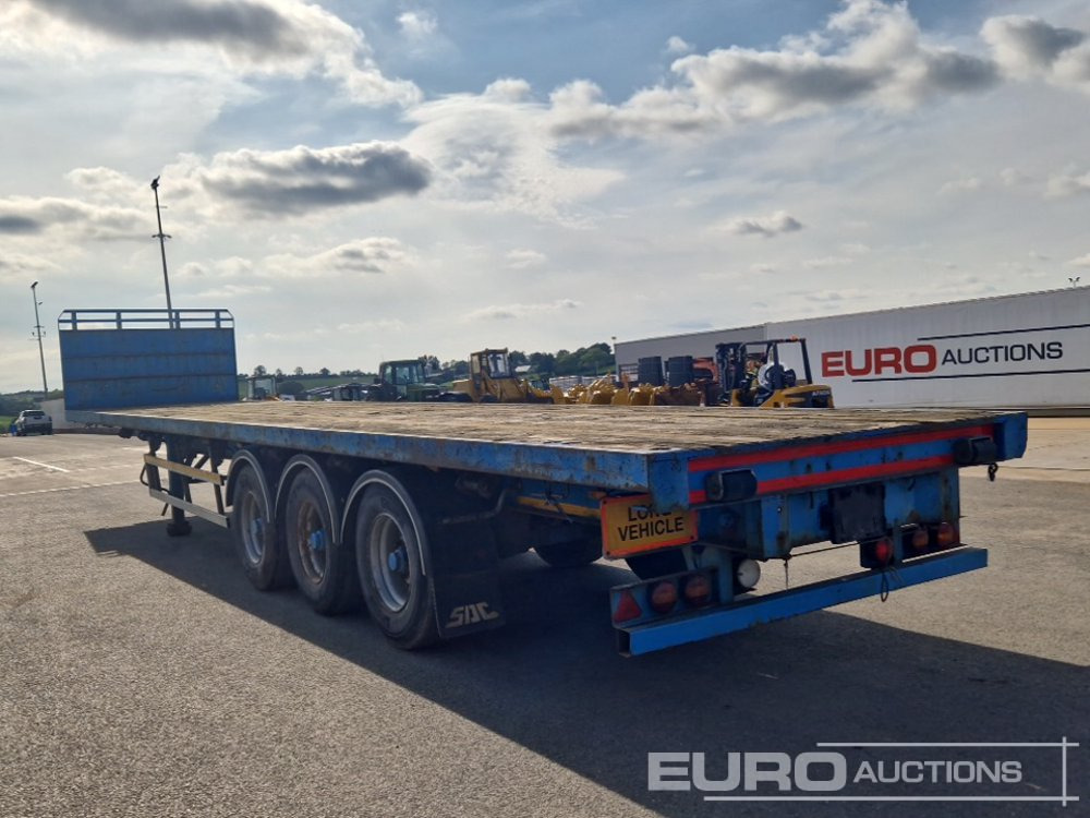 SDC Tri-Axle Flat Trailer, BPW Axles - Návěs valník/ Plato: obrázek 2 SDC Tri-Axle Flat Trailer, BPW Axles - Návěs valník/ Plato: obrázek 2