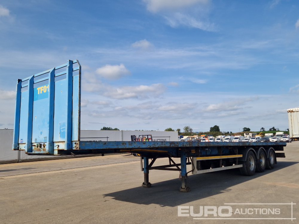 SDC Tri-Axle Flat Trailer, BPW Axles - Návěs valník/ Plato: obrázek 1 SDC Tri-Axle Flat Trailer, BPW Axles - Návěs valník/ Plato: obrázek 1