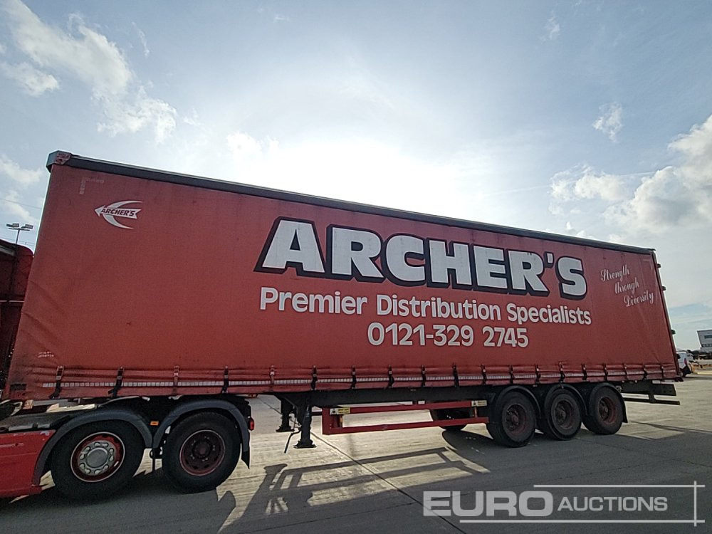 Schmidtz Tri Axle Curtainsider Trailer - Plachtový návěs: obrázek 2 Schmidtz Tri Axle Curtainsider Trailer - Plachtový návěs: obrázek 2