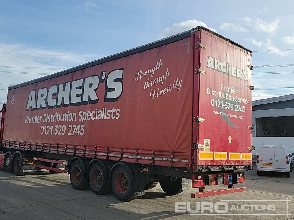 Schmidtz Tri Axle Curtainsider Trailer - Plachtový návěs: obrázek 3 Schmidtz Tri Axle Curtainsider Trailer - Plachtový návěs: obrázek 3
