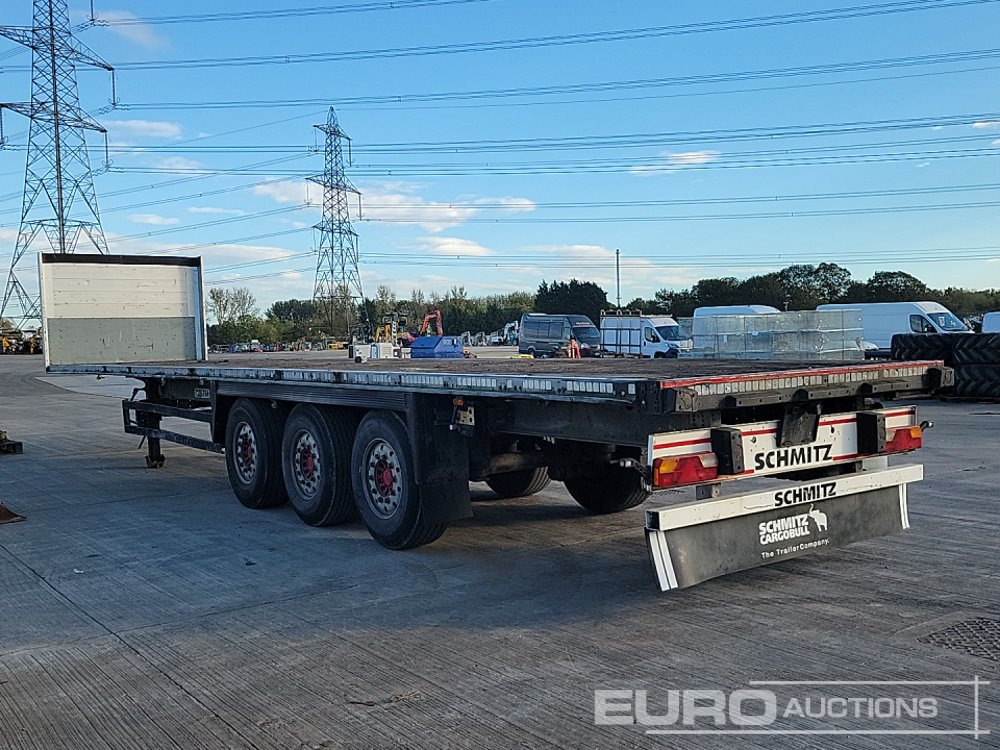 Schmitz Tri Axle Flatbed Trailer - Návěs valník/ Plato: obrázek 3 Schmitz Tri Axle Flatbed Trailer - Návěs valník/ Plato: obrázek 3