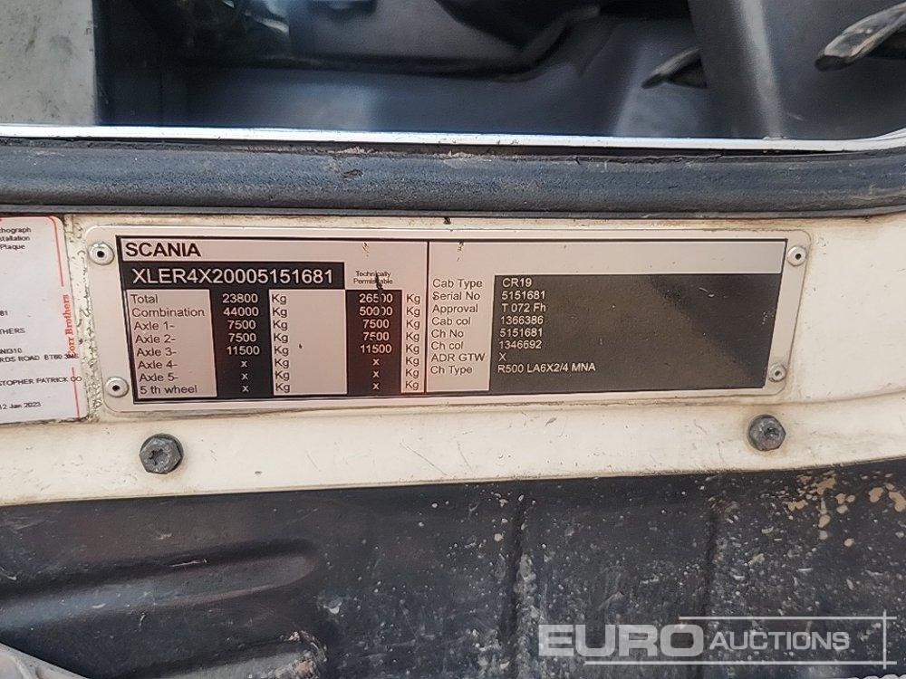 Tahač Scania R500: obrázek 23