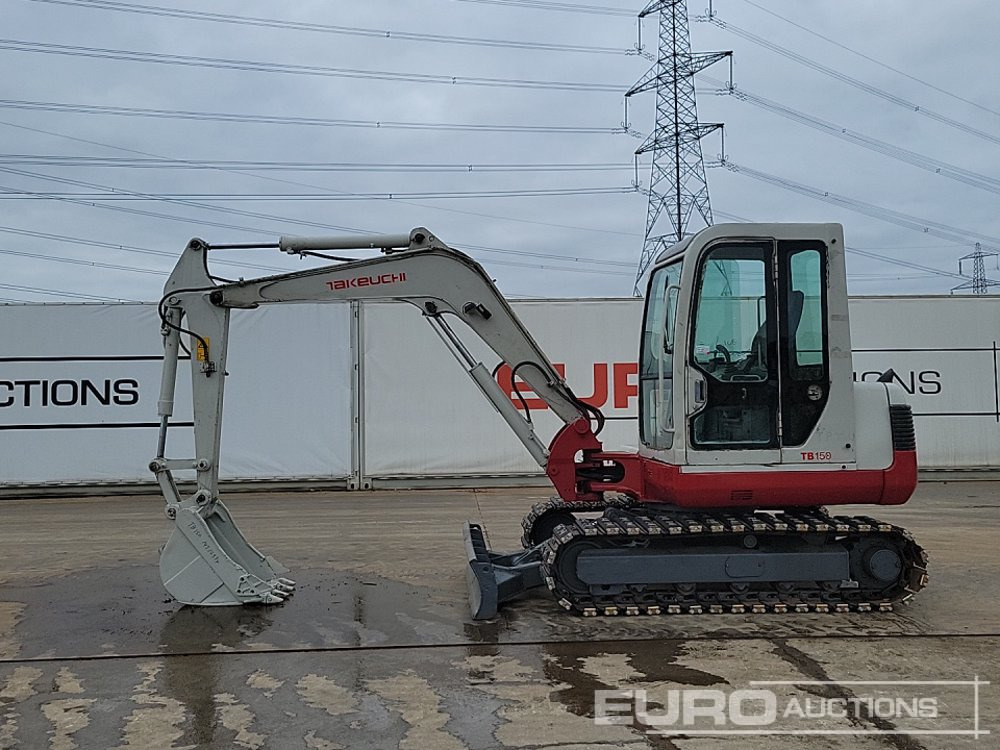 Takeuchi TB150 - Mini rýpadlo: obrázek 2 Takeuchi TB150 - Mini rýpadlo: obrázek 2