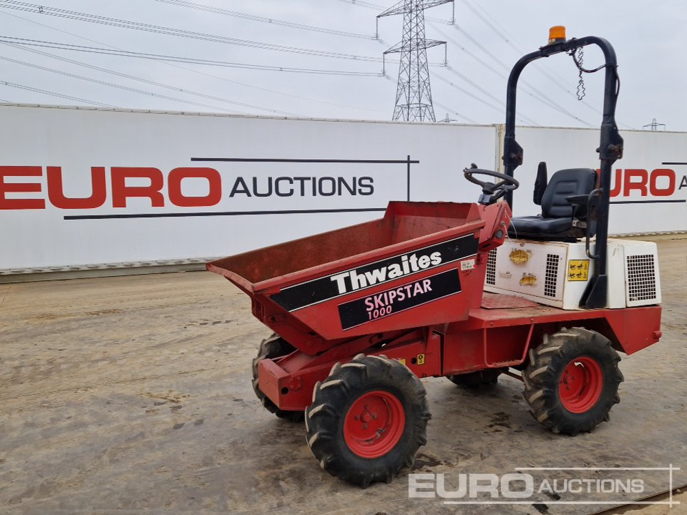 Thwaites 1 Ton Hi Tip Dumper, Roll Bar - Mini-sklápěčka: obrázek 1 Thwaites 1 Ton Hi Tip Dumper, Roll Bar - Mini-sklápěčka: obrázek 1