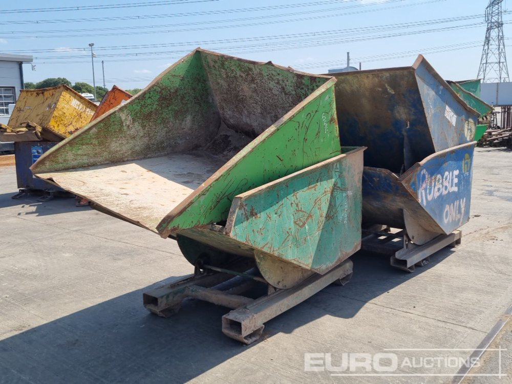 Tipping Skip to suit Forklift (4 of) - Výklopný kontejner: obrázek 1 Tipping Skip to suit Forklift (4 of) - Výklopný kontejner: obrázek 1