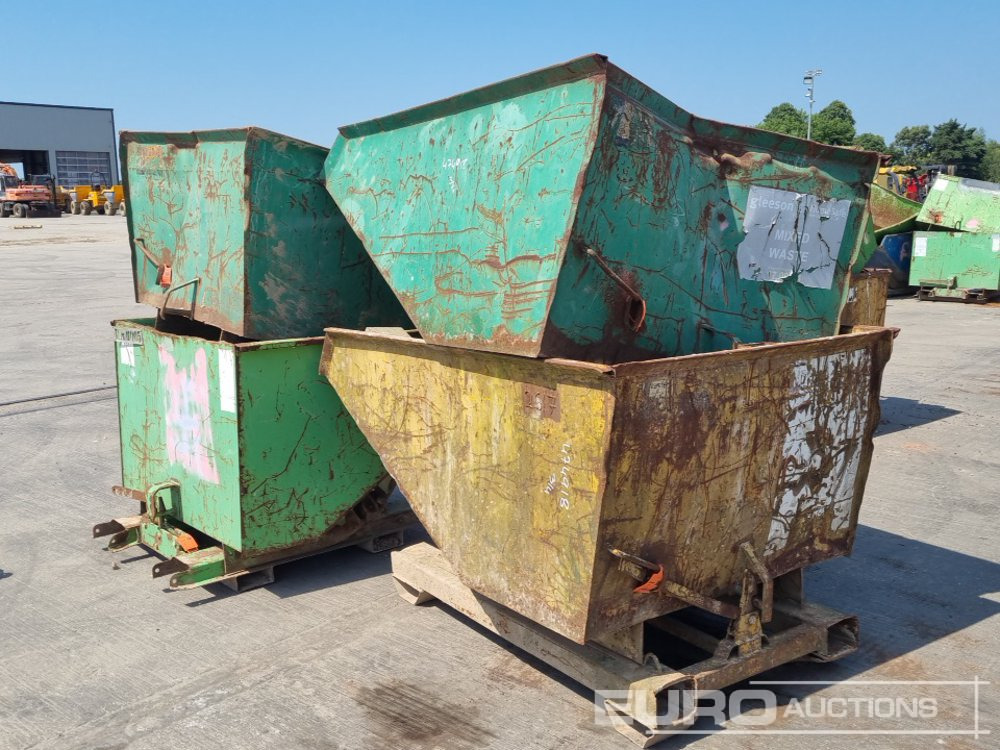 Tipping Skip to suit Forklift (4 of) - Výklopný kontejner: obrázek 1 Tipping Skip to suit Forklift (4 of) - Výklopný kontejner: obrázek 1