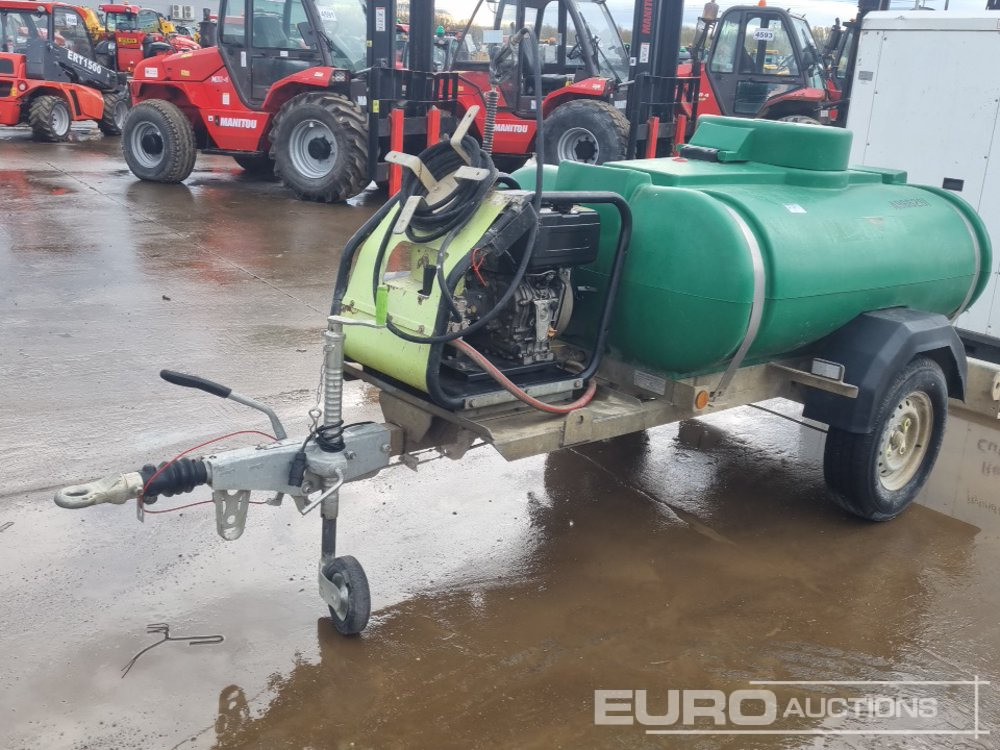 Trailer Engineering Single Axle Plastic Water Bowser, Yanmar Pressure Washer - Vapka: obrázek 5 Trailer Engineering Single Axle Plastic Water Bowser, Yanmar Pressure Washer - Vapka: obrázek 5