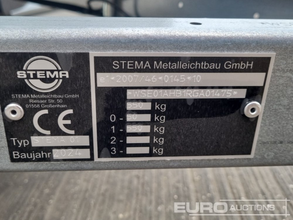 Přepravník stavebních strojů Unused 2024 Stema AN550: obrázek 24