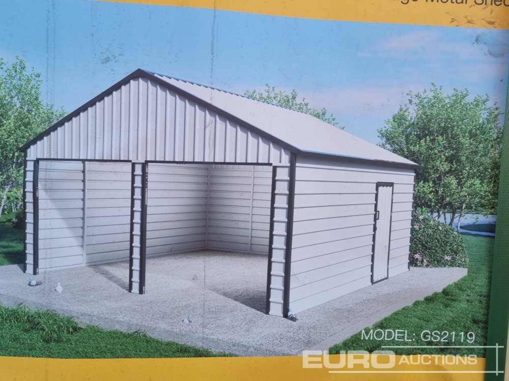 Unused 2025 23' x 22' Metal Shed (Cannot Be Reconsigned) - Obytná buňka: obrázek 1 Unused 2025 23' x 22' Metal Shed (Cannot Be Reconsigned) - Obytná buňka: obrázek 1