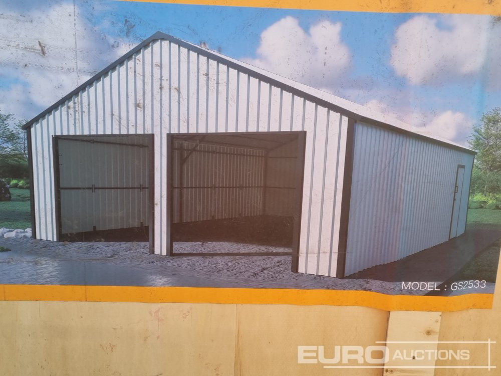 Unused 2025 33' x 25' Metal Shed (Cannot Be Reconsigned) - Obytná buňka: obrázek 1 Unused 2025 33' x 25' Metal Shed (Cannot Be Reconsigned) - Obytná buňka: obrázek 1