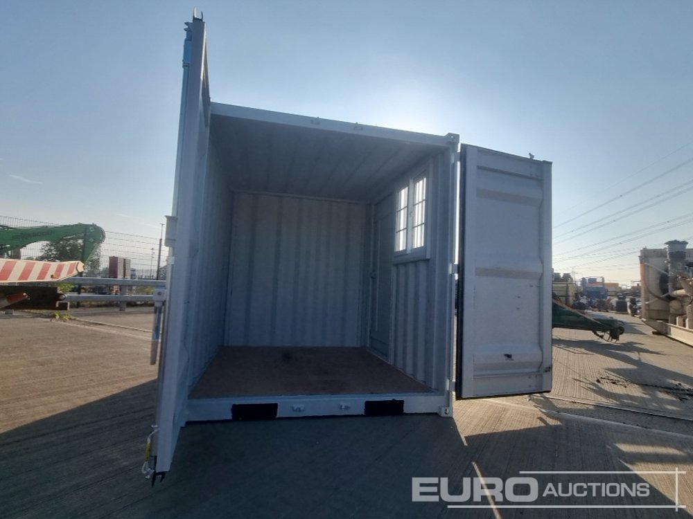 Unused 2025 8' x 7' Container, 1 Door, 1 Window, 1 End Door (Cannot Be Reconsigned) - Lodní kontejner: obrázek 1 Unused 2025 8' x 7' Container, 1 Door, 1 Window, 1 End Door (Cannot Be Reconsigned) - Lodní kontejner: obrázek 1