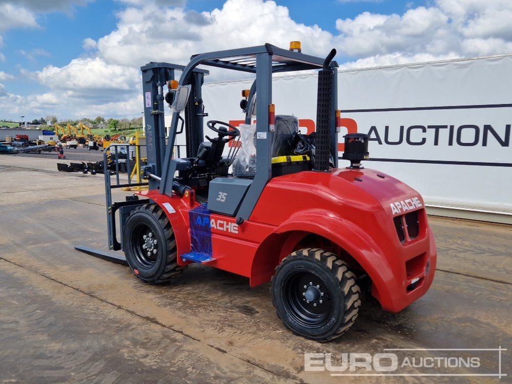 Unused 2025 Apache CPCD35 Diesel Rough Terrain Forklift, 2 Stage Mast, Sideshift - Vysokozdvižný vozík terénní: obrázek 5 Unused 2025 Apache CPCD35 Diesel Rough Terrain Forklift, 2 Stage Mast, Sideshift - Vysokozdvižný vozík terénní: obrázek 5