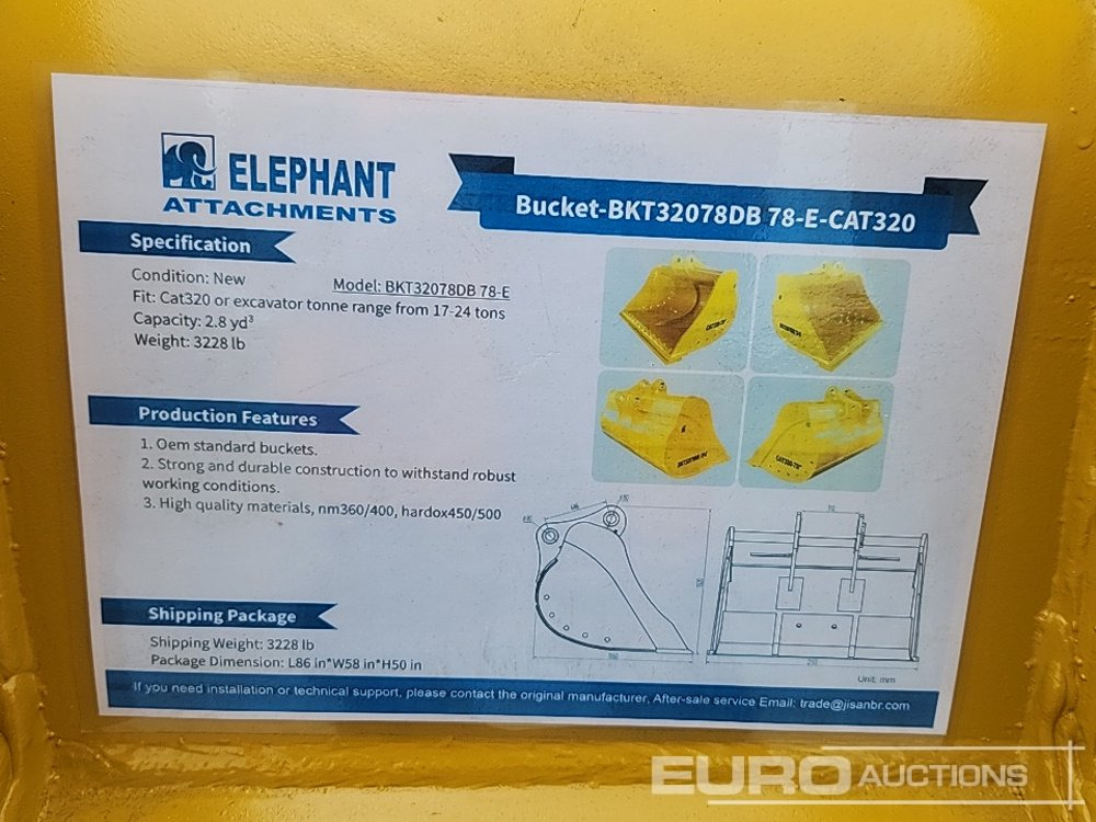 Nový Lžíce Unused 2025 Elephant  BKT32078DB 78-E: obrázek 10