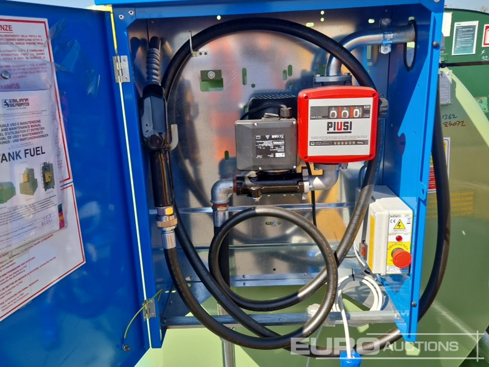 Skladovací nádrž Unused 2025 Emiliana Serbatoi TF3/50 3000 Litre Fuel Tank, Meter, 240 Volt Pump: obrázek 8 Skladovací nádrž Unused 2025 Emiliana Serbatoi TF3/50 3000 Litre Fuel Tank, Meter, 240 Volt Pump: obrázek 8