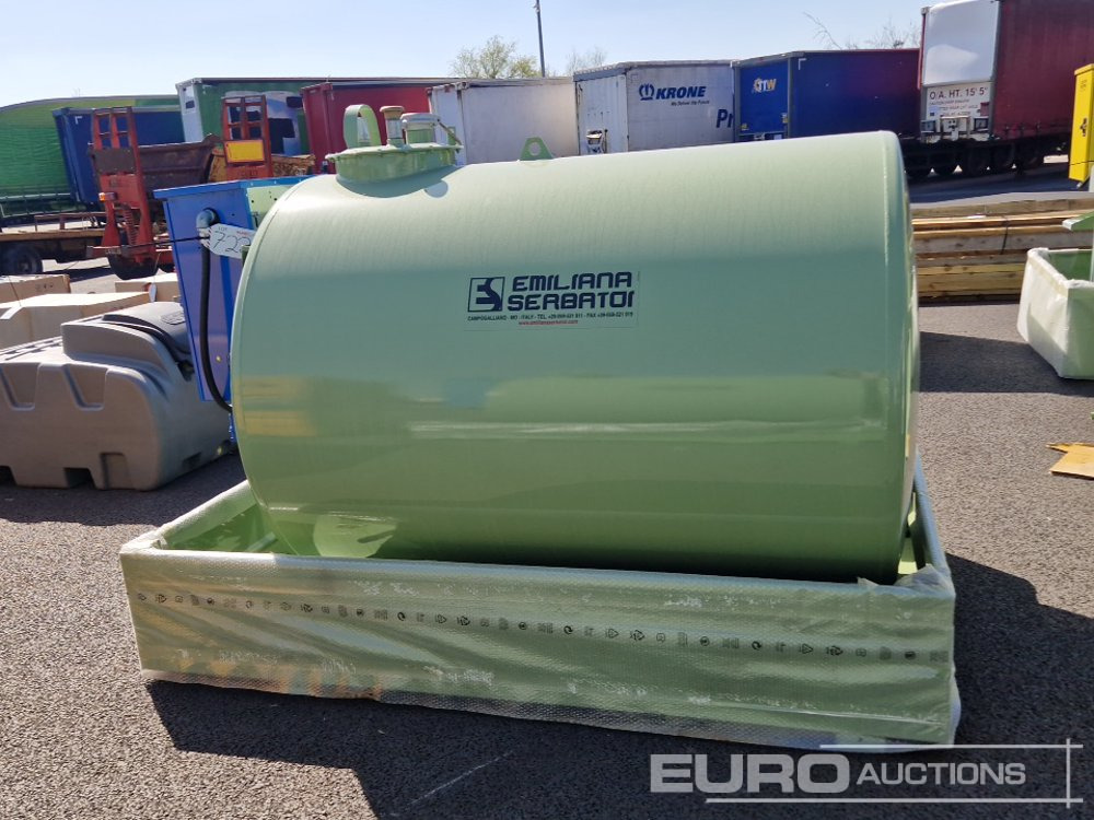 Unused 2025 Emiliana Serbatoi TF3/50 3000 Litre Fuel Tank, Meter, 240 Volt Pump - Skladovací nádrž: obrázek 2 Unused 2025 Emiliana Serbatoi TF3/50 3000 Litre Fuel Tank, Meter, 240 Volt Pump - Skladovací nádrž: obrázek 2