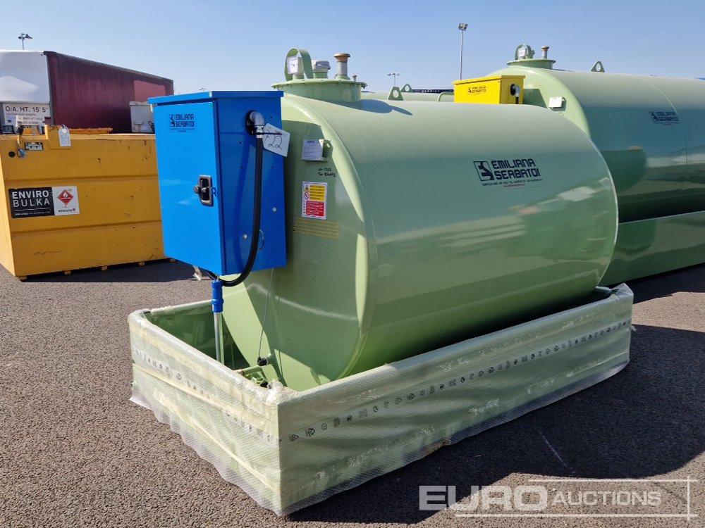 Unused 2025 Emiliana Serbatoi TF3/50 3000 Litre Fuel Tank, Meter, 240 Volt Pump - Skladovací nádrž: obrázek 1 Unused 2025 Emiliana Serbatoi TF3/50 3000 Litre Fuel Tank, Meter, 240 Volt Pump - Skladovací nádrž: obrázek 1
