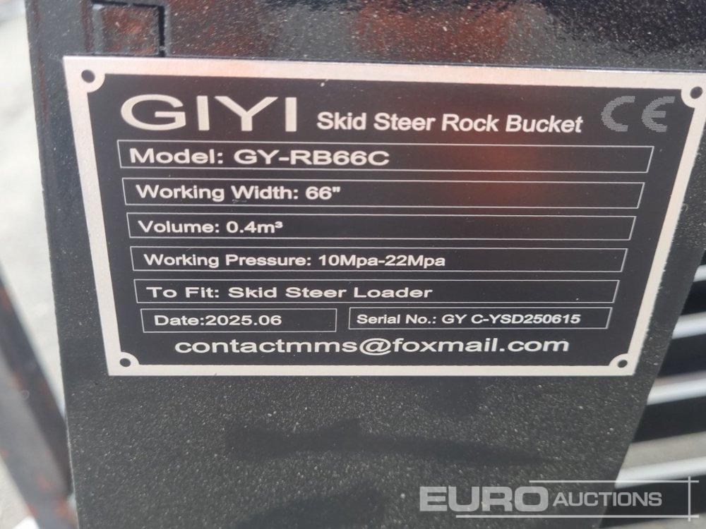 Nový Lžíce Unused 2025 GIYI GY-RB66: obrázek 11