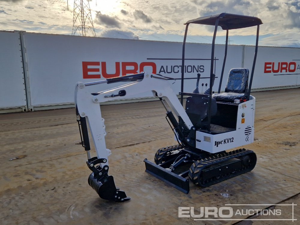 Unused 2025 JPC KV12 - Mini rýpadlo: obrázek 1 Unused 2025 JPC KV12 - Mini rýpadlo: obrázek 1