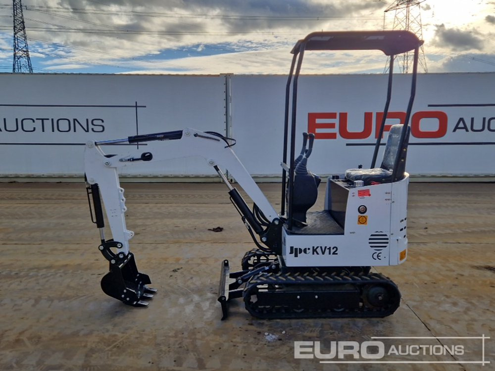 Unused 2025 JPC KV12 - Mini rýpadlo: obrázek 2 Unused 2025 JPC KV12 - Mini rýpadlo: obrázek 2