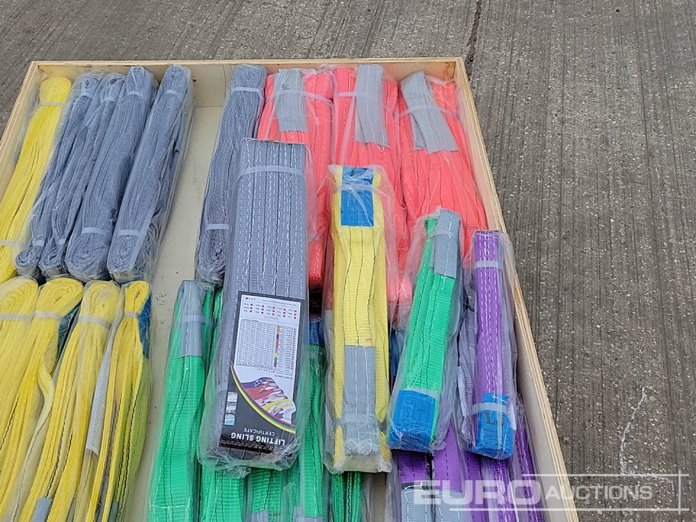 Unused 2025 Pallet of Lifting Slings - Stavební zařízení: obrázek 5 Unused 2025 Pallet of Lifting Slings - Stavební zařízení: obrázek 5