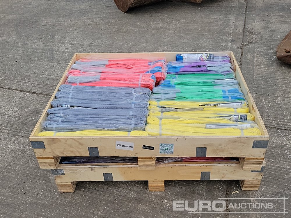 Unused 2025 Pallet of Lifting Slings - Stavební zařízení: obrázek 2 Unused 2025 Pallet of Lifting Slings - Stavební zařízení: obrázek 2