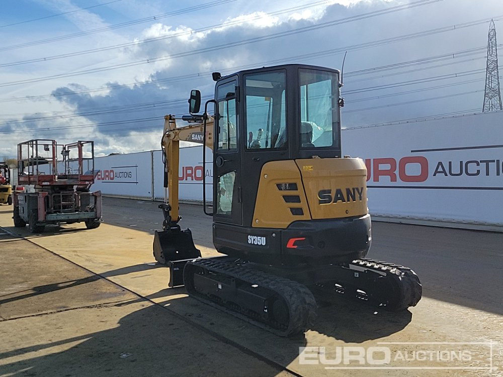 Unused 2025 Sany SY35U - Mini rýpadlo: obrázek 3 Unused 2025 Sany SY35U - Mini rýpadlo: obrázek 3