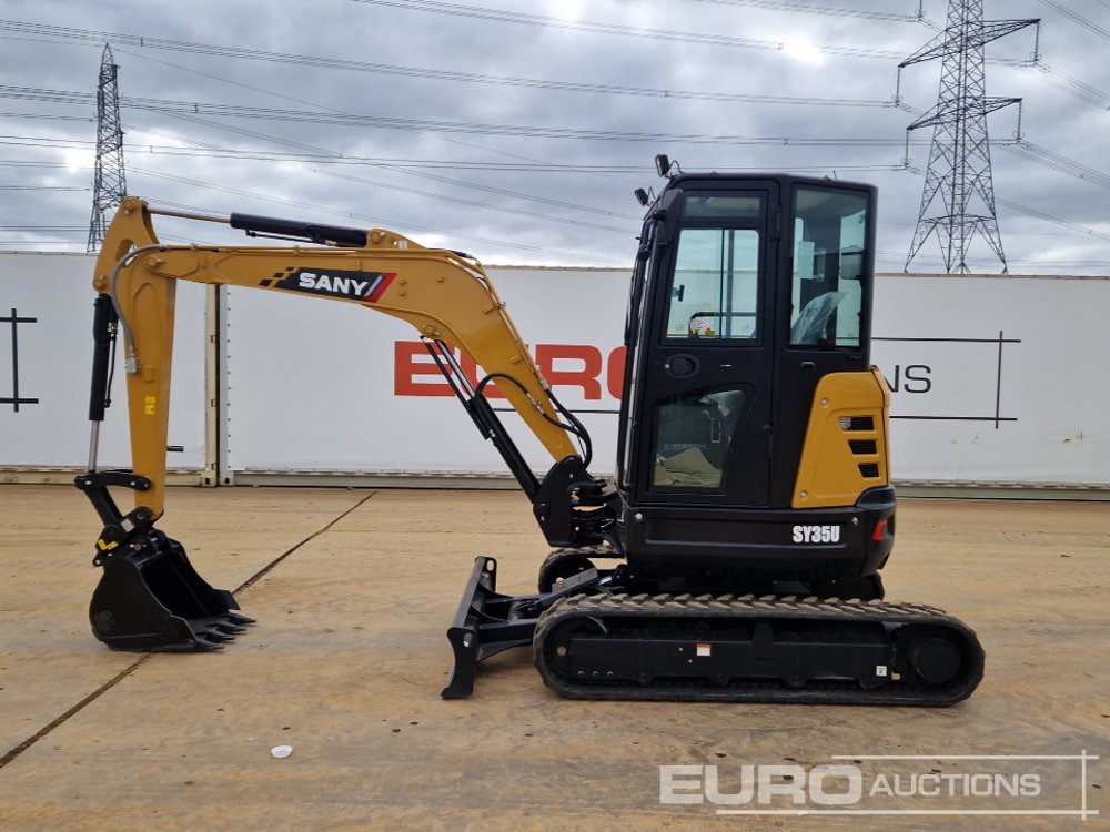 Unused 2025 Sany SY35U - Mini rýpadlo: obrázek 2 Unused 2025 Sany SY35U - Mini rýpadlo: obrázek 2