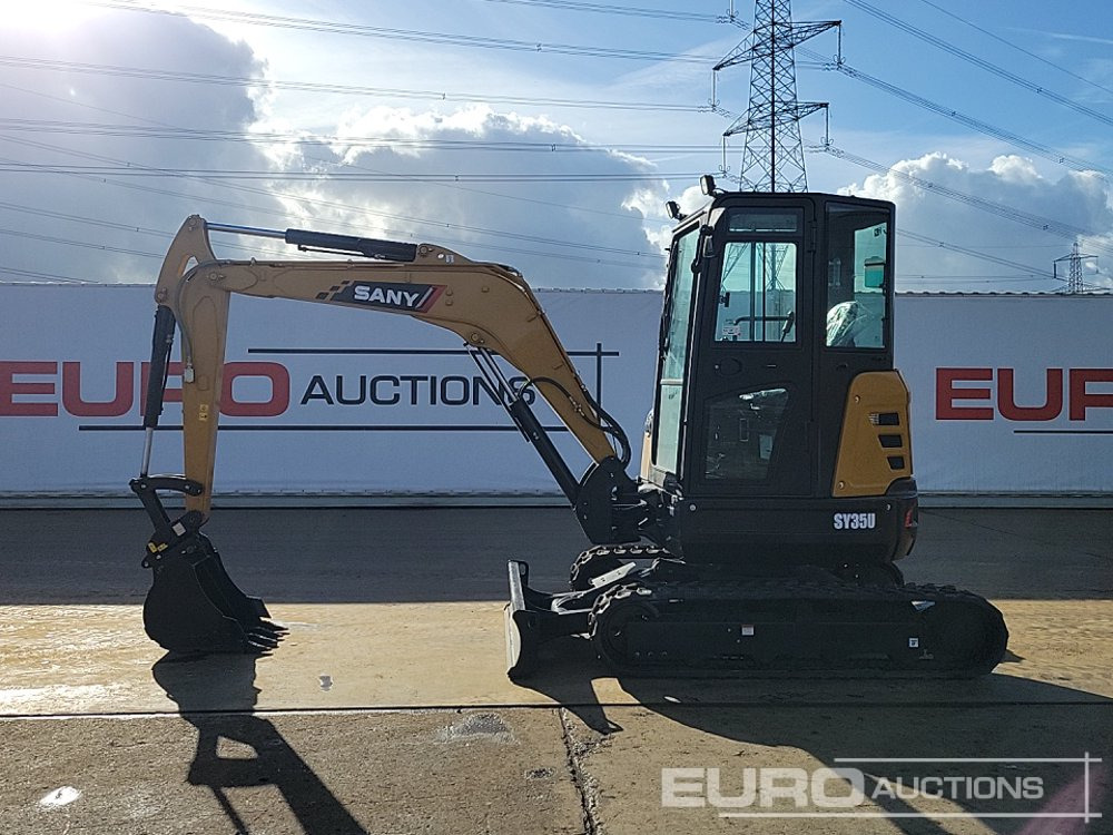 Unused 2025 Sany SY35U - Mini rýpadlo: obrázek 2 Unused 2025 Sany SY35U - Mini rýpadlo: obrázek 2