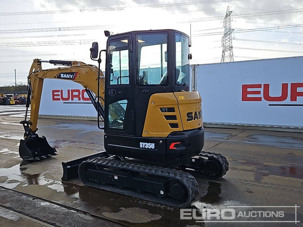 Unused 2025 Sany SY35U - Mini rýpadlo: obrázek 3 Unused 2025 Sany SY35U - Mini rýpadlo: obrázek 3