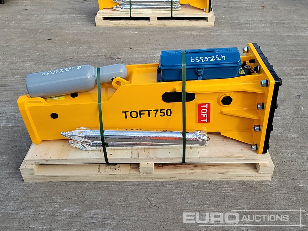 Unused 2025 Toft 750 - Hydraulické kladivo: obrázek 2 Unused 2025 Toft 750 - Hydraulické kladivo: obrázek 2
