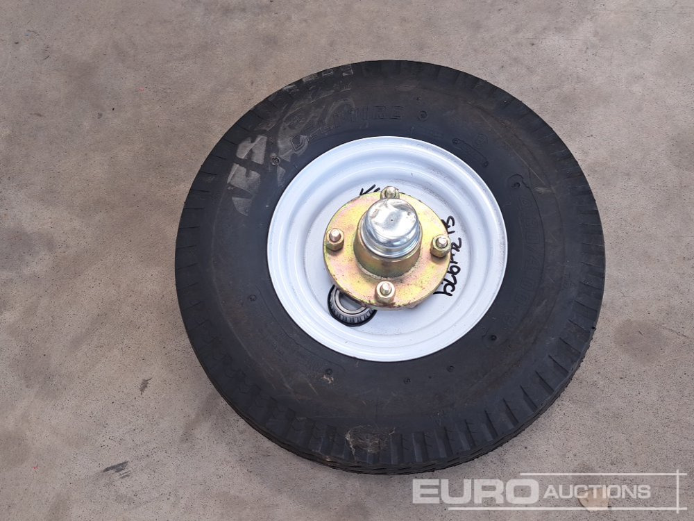 Unused 4.80/4.00-8 Tyre, Rim & Hub - Stavební zařízení: obrázek 1 Unused 4.80/4.00-8 Tyre, Rim & Hub - Stavební zařízení: obrázek 1