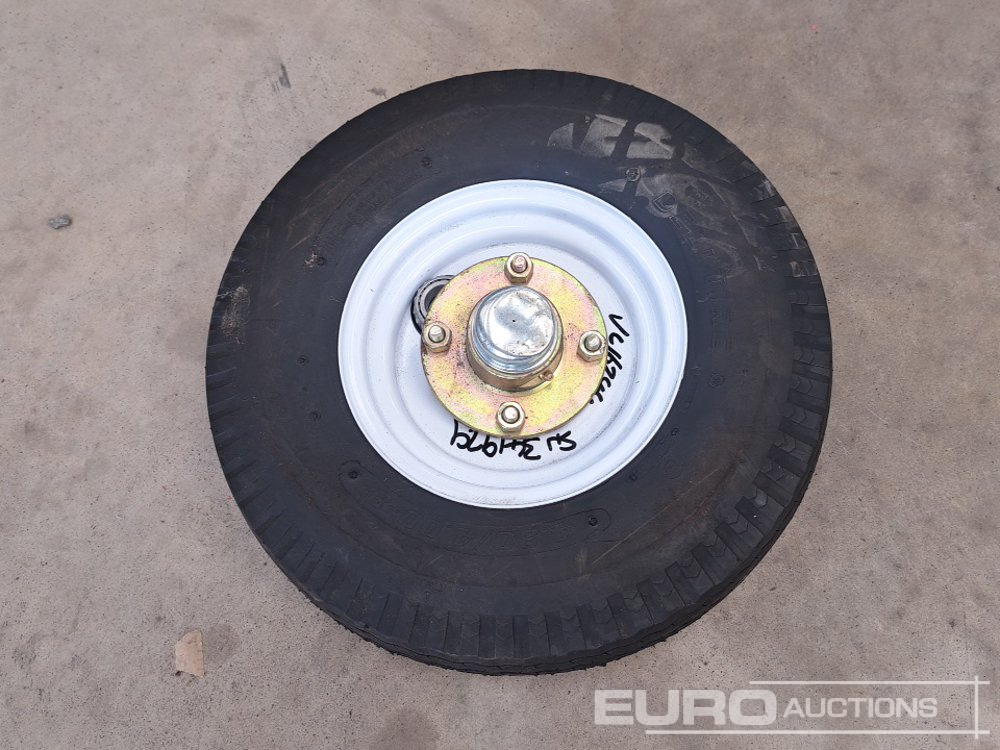 Unused 4.80/4.00-8 Tyre, Rim & Hub - Stavební zařízení: obrázek 3 Unused 4.80/4.00-8 Tyre, Rim & Hub - Stavební zařízení: obrázek 3