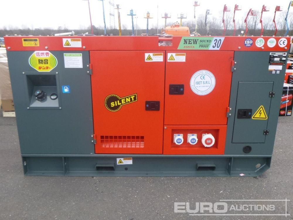Unused Ashita Power AG3-30 30kVA Static Generator - Elektrický generátor: obrázek 5 Unused Ashita Power AG3-30 30kVA Static Generator - Elektrický generátor: obrázek 5