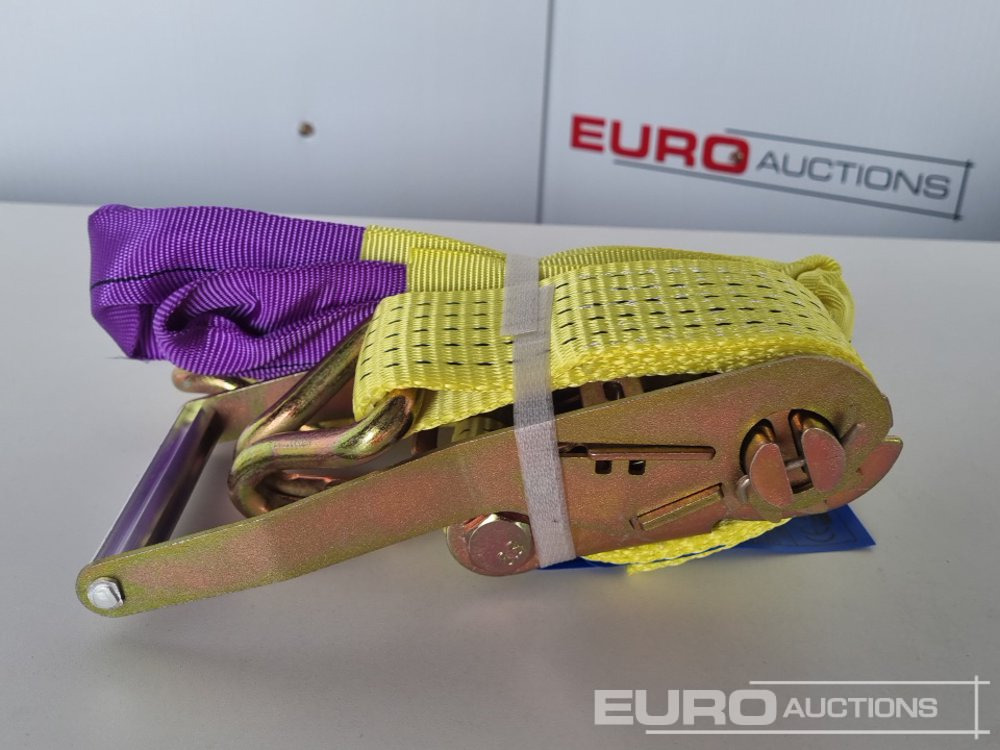 Vybavení garáže/ Dílny Unused Boss 4M x 50mm 5 Ton Ratchet Straps with Sling (4 of): obrázek 8