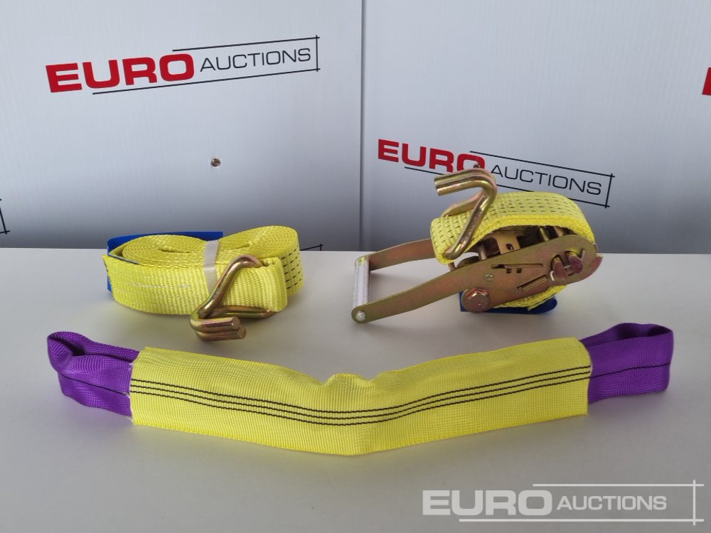 Vybavení garáže/ Dílny Unused Boss 4M x 50mm 5 Ton Ratchet Straps with Sling (4 of): obrázek 29