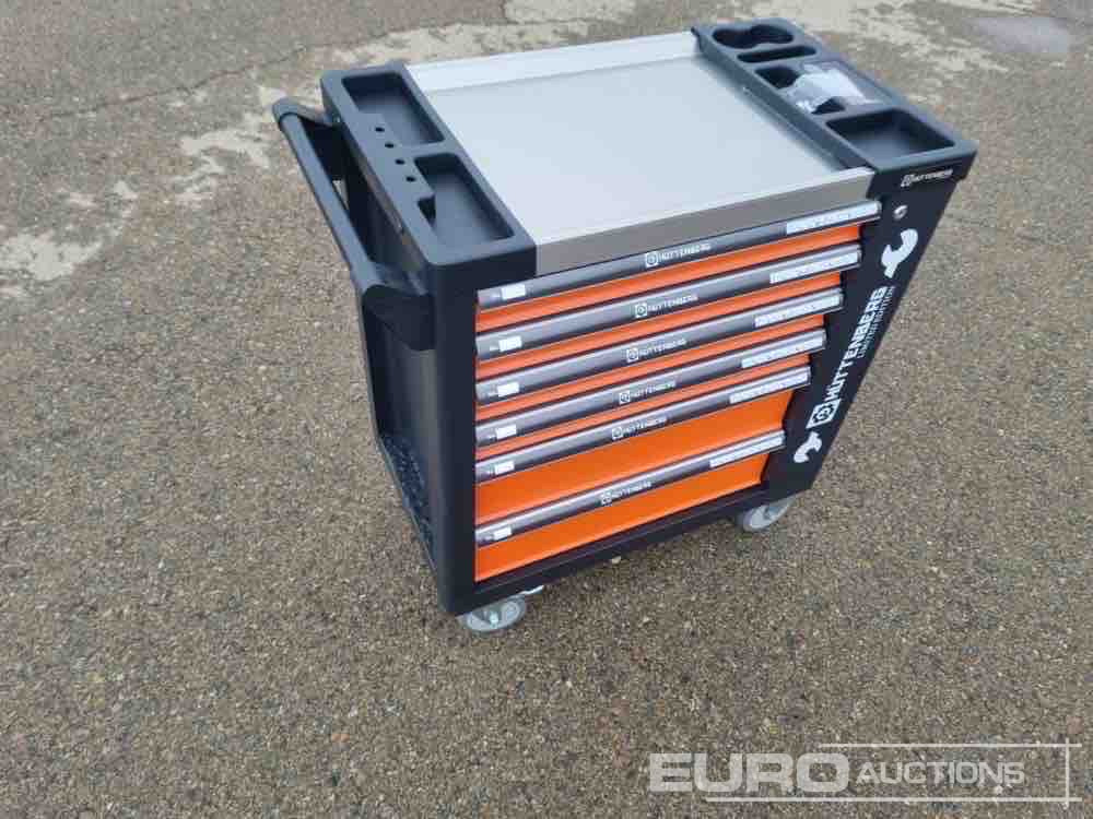 Unused Huttemberg Tool Cart - Vybavení garáže/ Dílny: obrázek 1 Unused Huttemberg Tool Cart - Vybavení garáže/ Dílny: obrázek 1